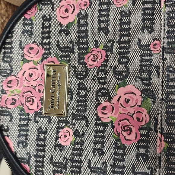 Juicy Couture Pink Bloom Mini Backpack Purse EUC - Picture 4 of 8